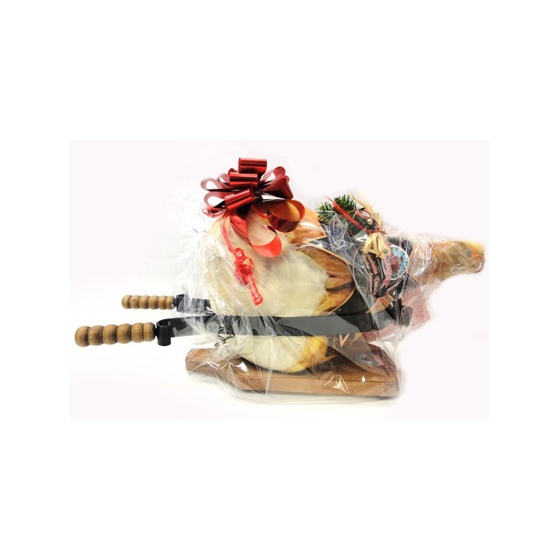 Prosciutto Crudo con osso in morsa